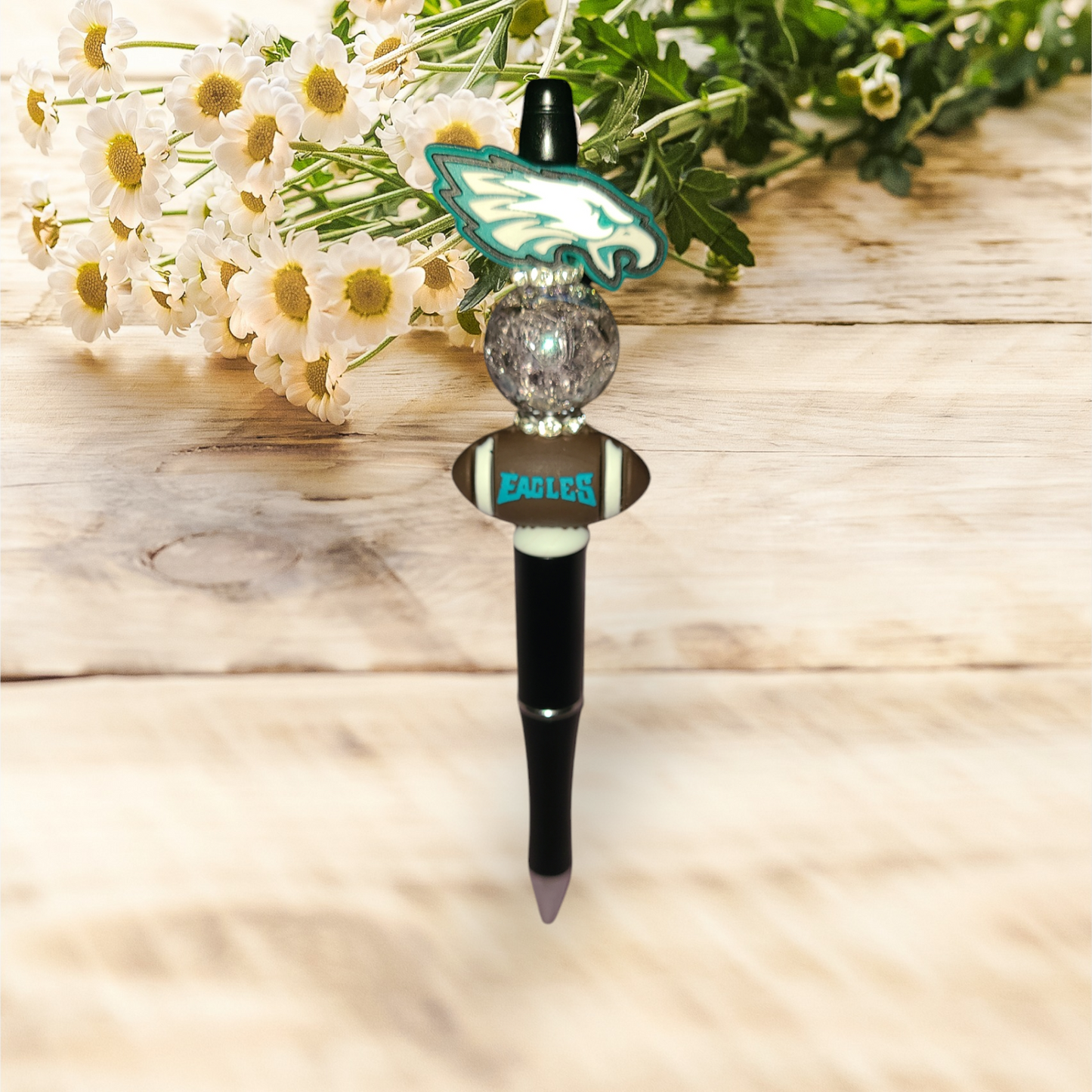 NFL Philly Eagles Beaded Pen