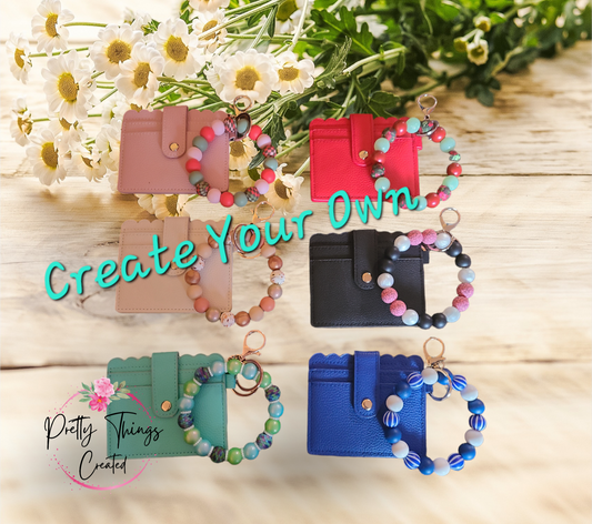 Create Your Own Wristlet Silicone Keychain - Pretty Things Created