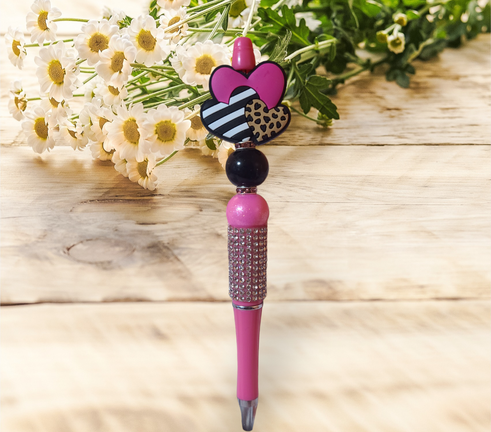 Valentine Beaded Pens #1 - Pretty Things Created