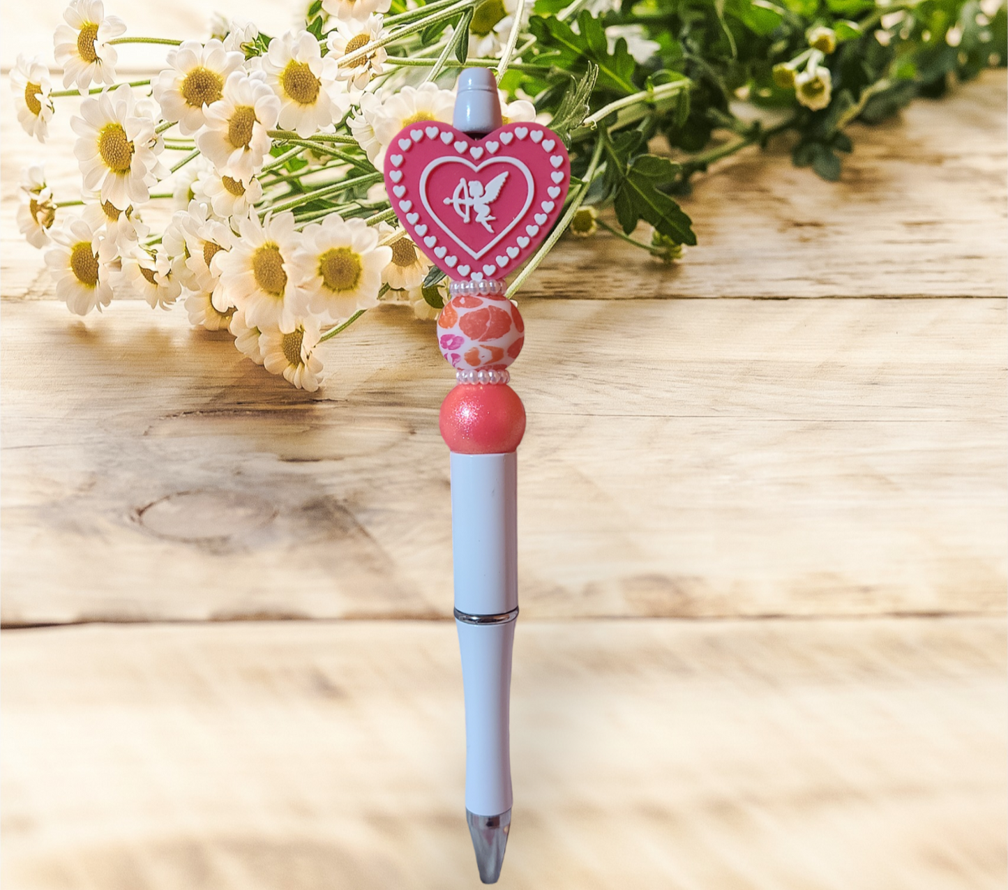 Valentine Beaded Pens #1 - Pretty Things Created