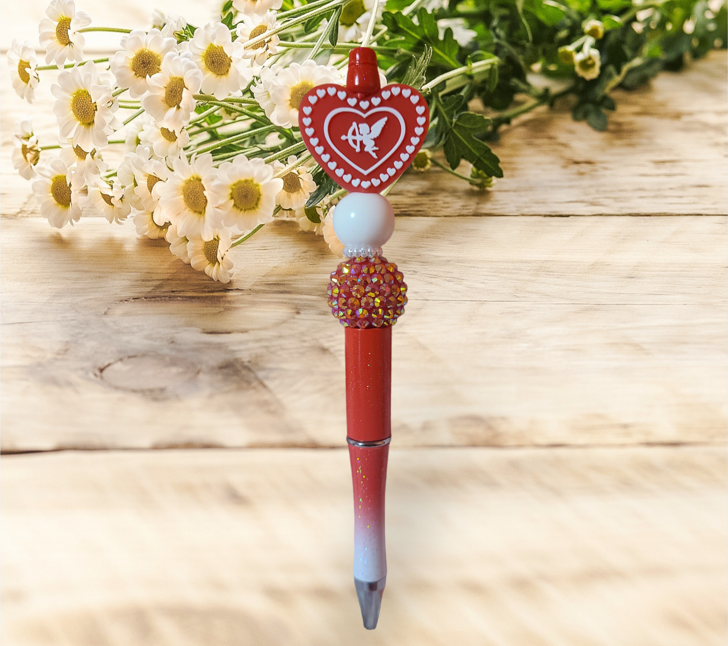 Valentine Beaded Pens #2 - Pretty Things Created