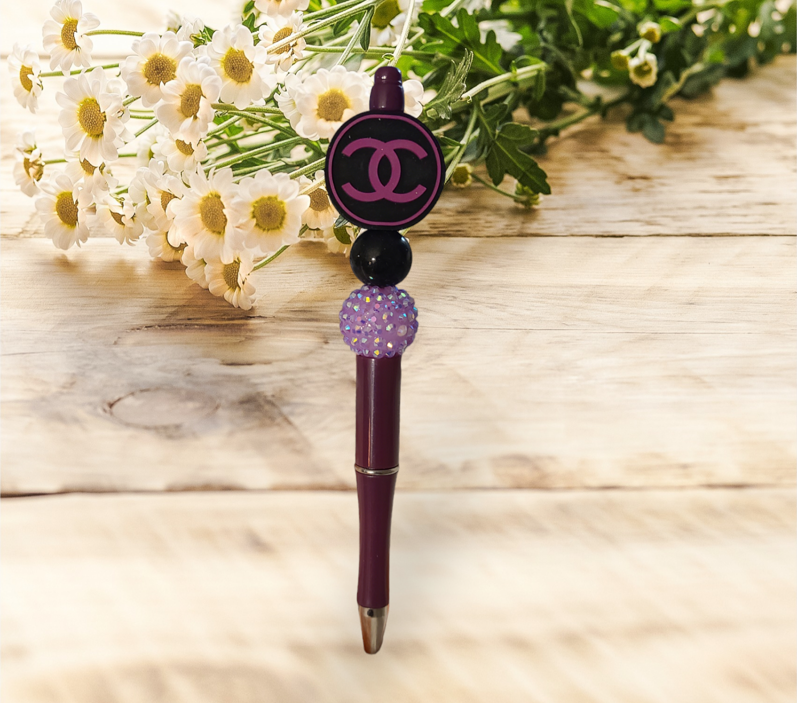 C C  Beaded Pen #4 - Pretty Things Created