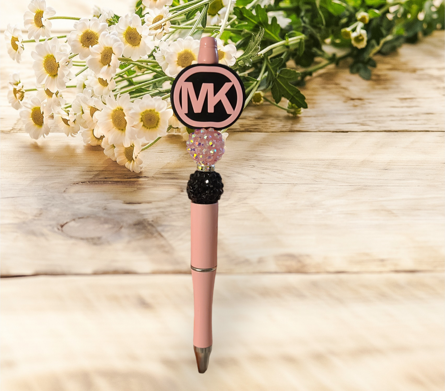 M K Beaded Pen - Pretty Things Created