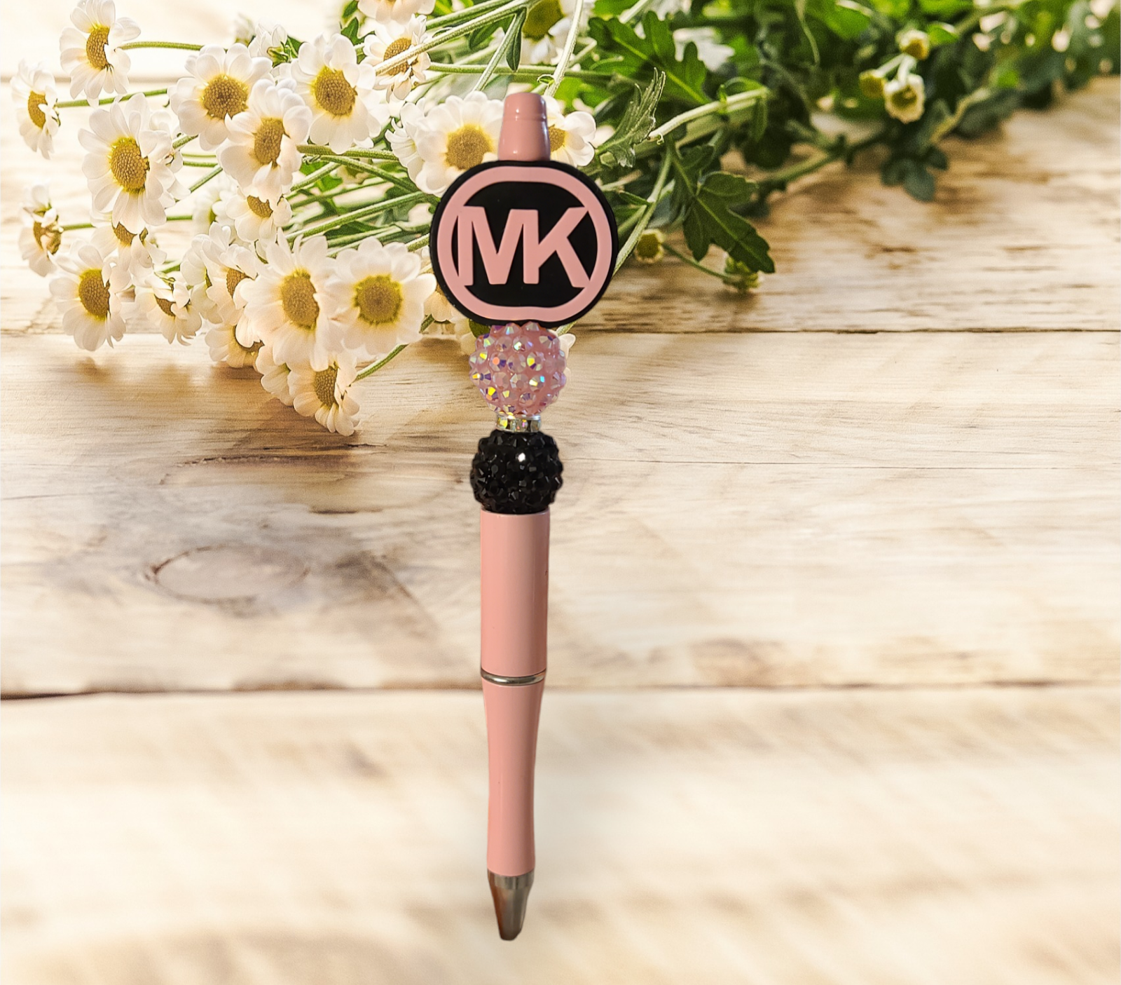 M K Beaded Pen - Pretty Things Created