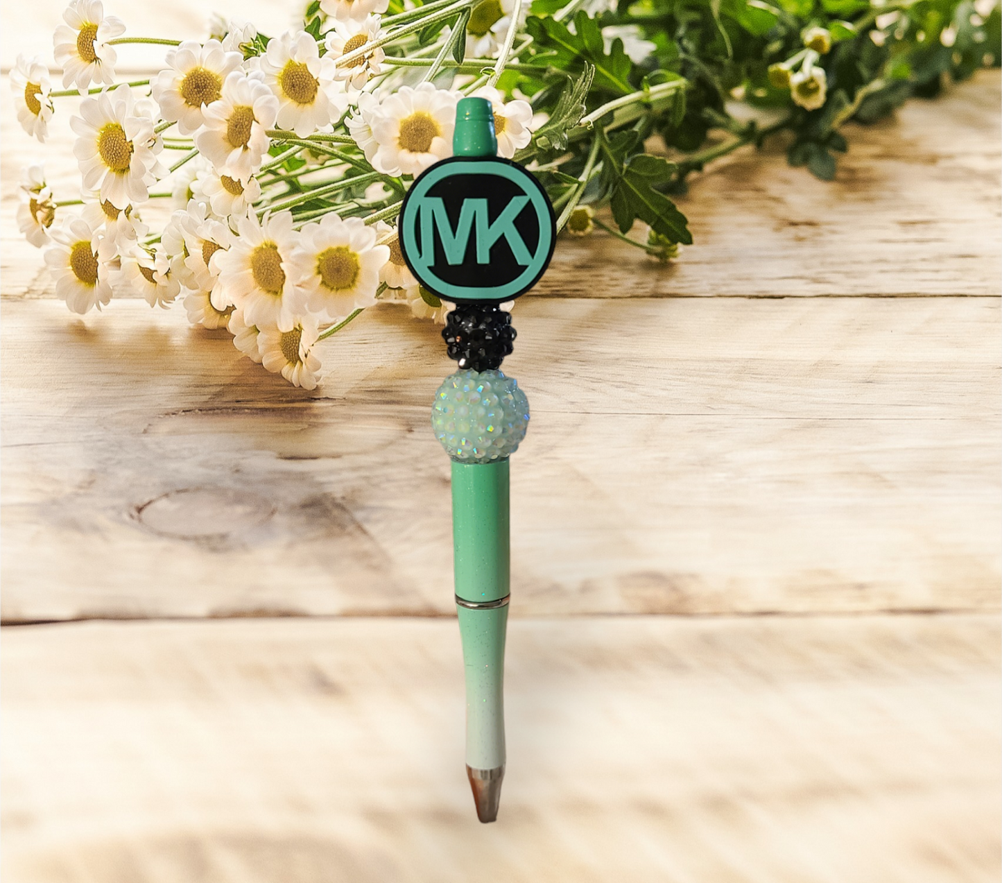 M K Beaded Pen - Pretty Things Created