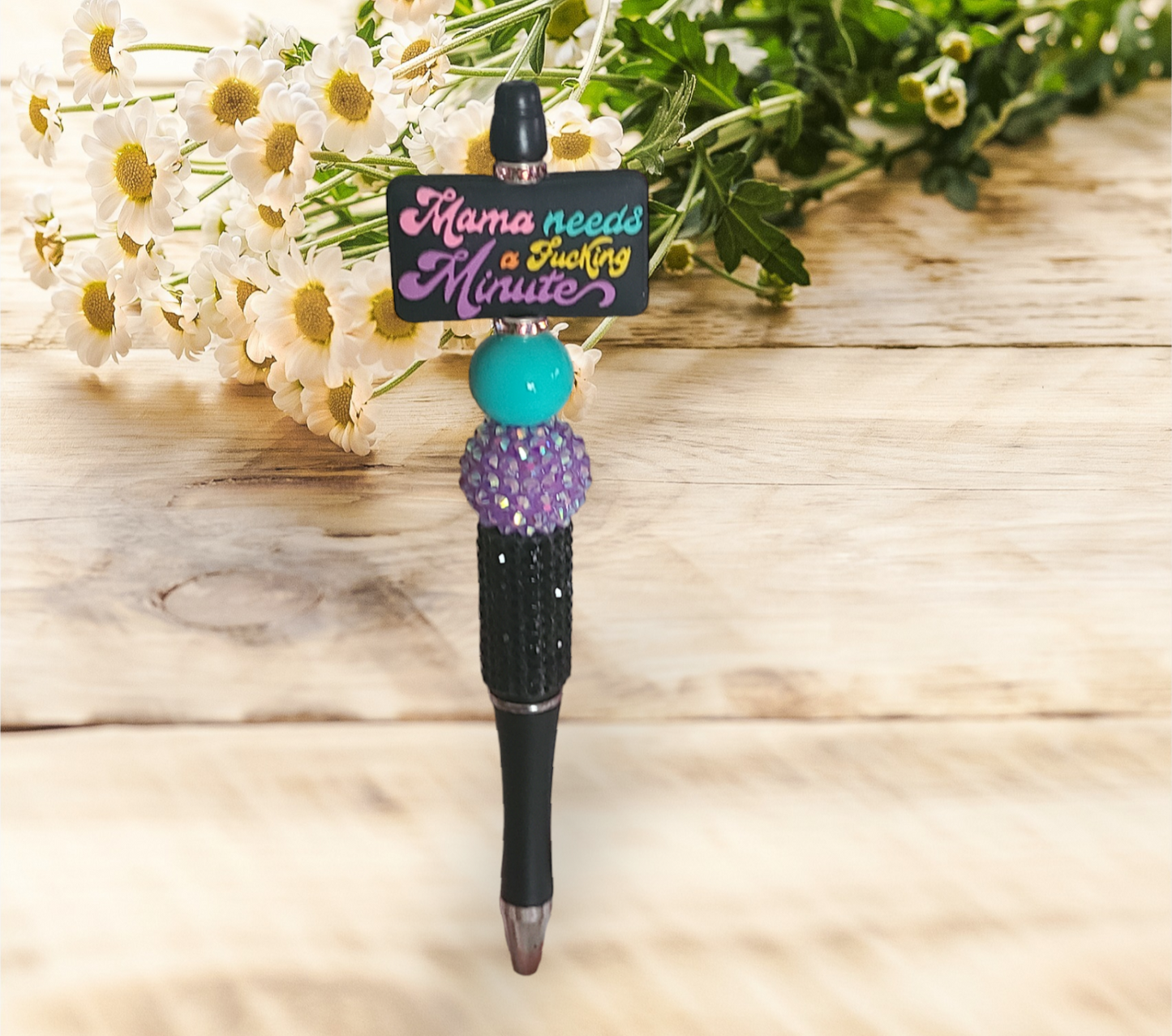 Quote Beaded Pen #9 - Pretty Things Created