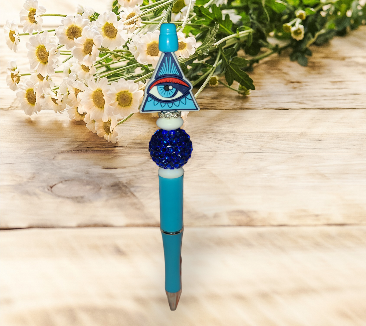 Evil Eye Beded Pen - Pretty Things Created