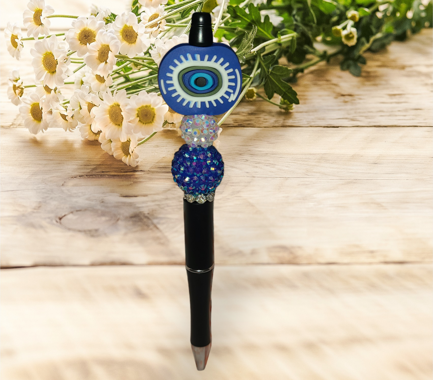 Evil Eye Beded Pen - Pretty Things Created