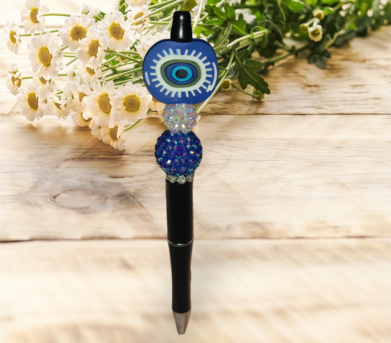 Evil Eye Beded Pen - Pretty Things Created