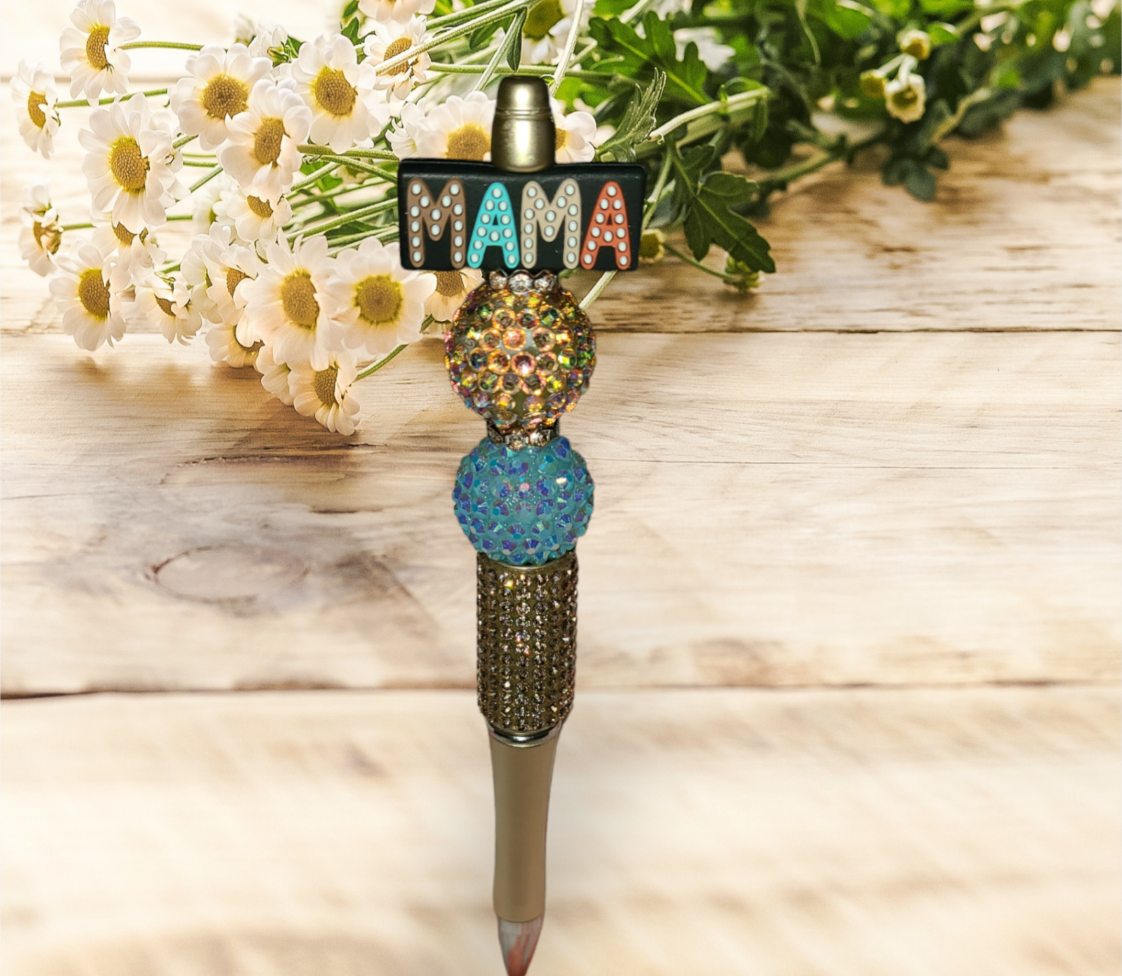 Mom Beaded Pen - Pretty Things Created