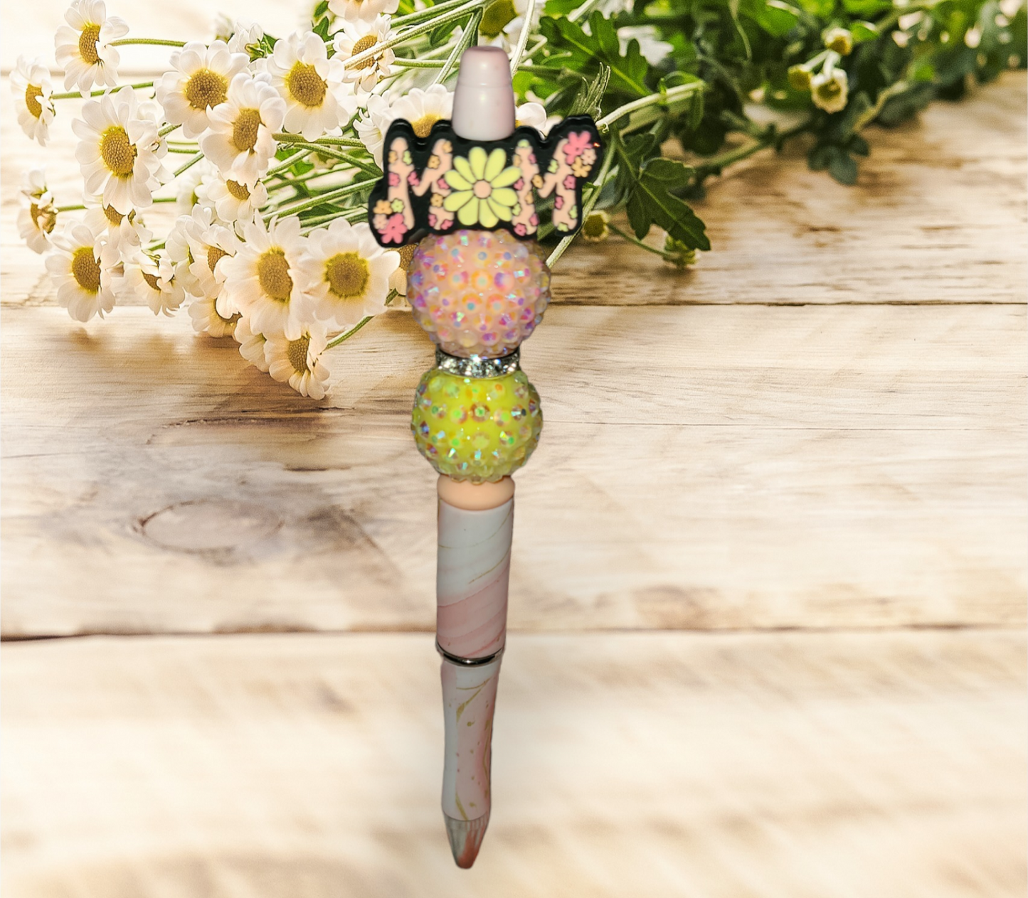 Mom Beaded Pen - Pretty Things Created