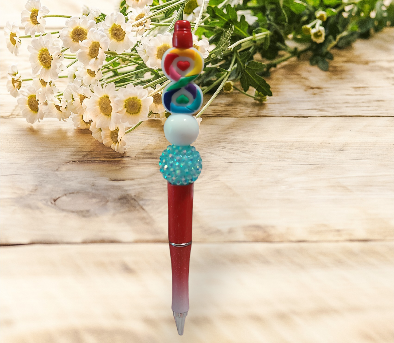 Infinity Pride Beaded Pen - Pretty Things Created