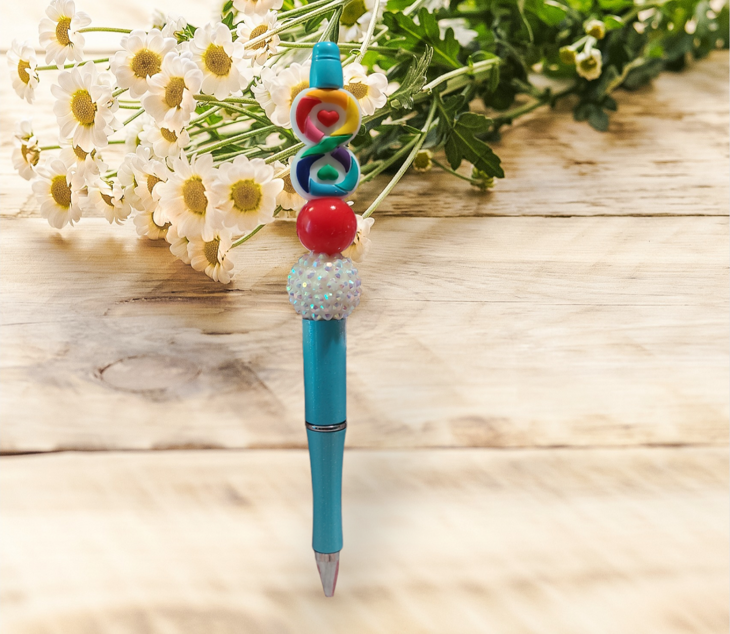 Infinity Pride Beaded Pen - Pretty Things Created