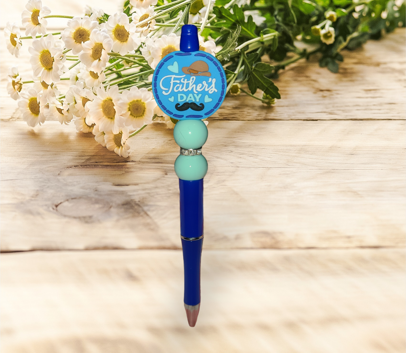 Father's Day Beaded Pen - Pretty Things Created