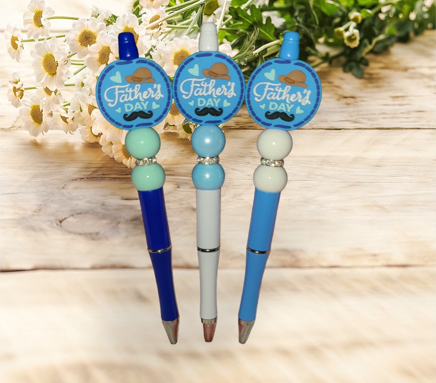 Father's Day Beaded Pen - Pretty Things Created