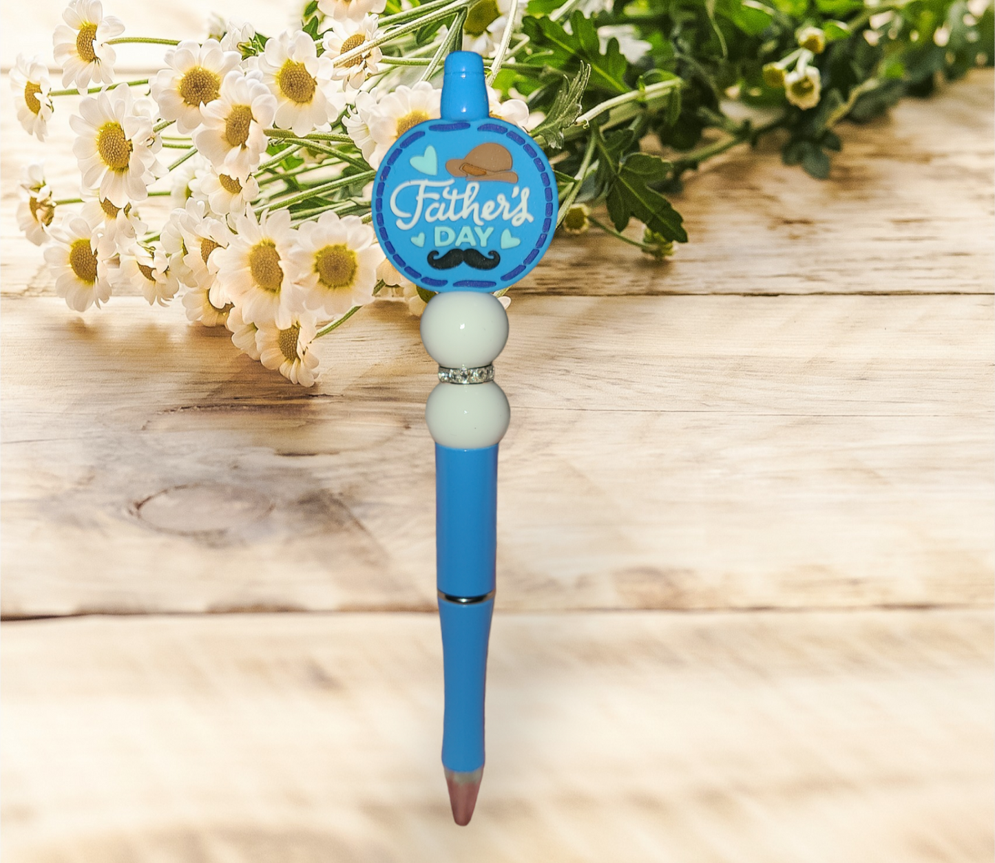 Father's Day Beaded Pen - Pretty Things Created