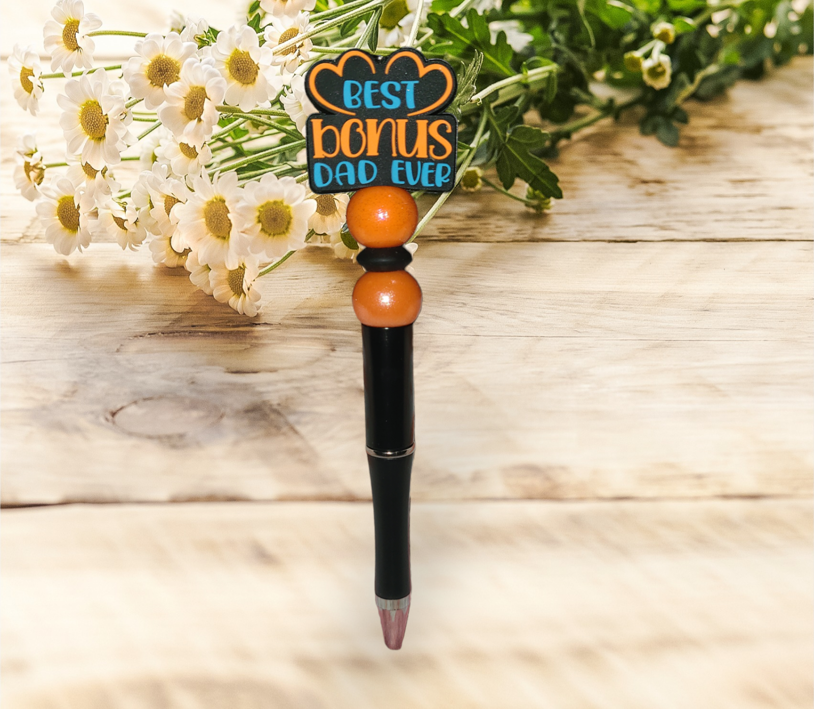 Best Bonus Dad Beaded Pen - Pretty Things Created