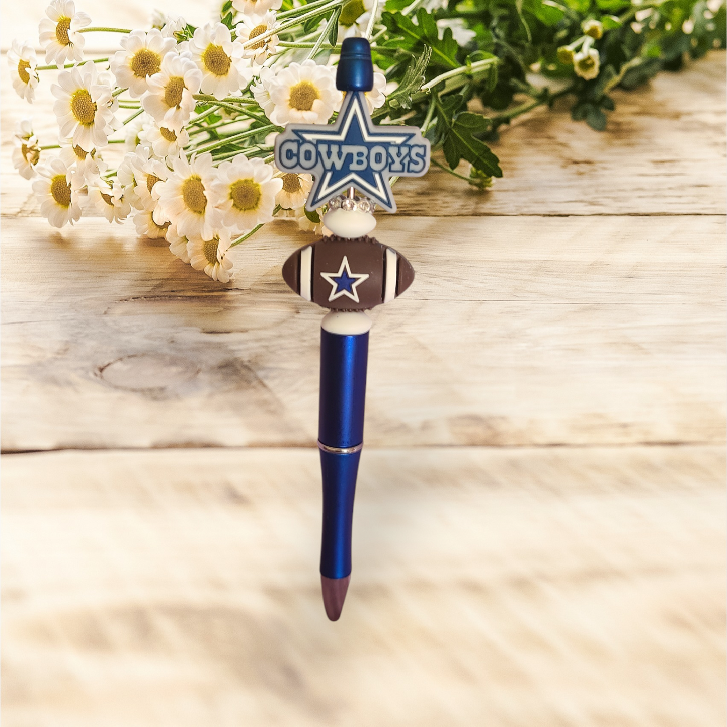 NFL Dallas C.B.S Beaded Pen