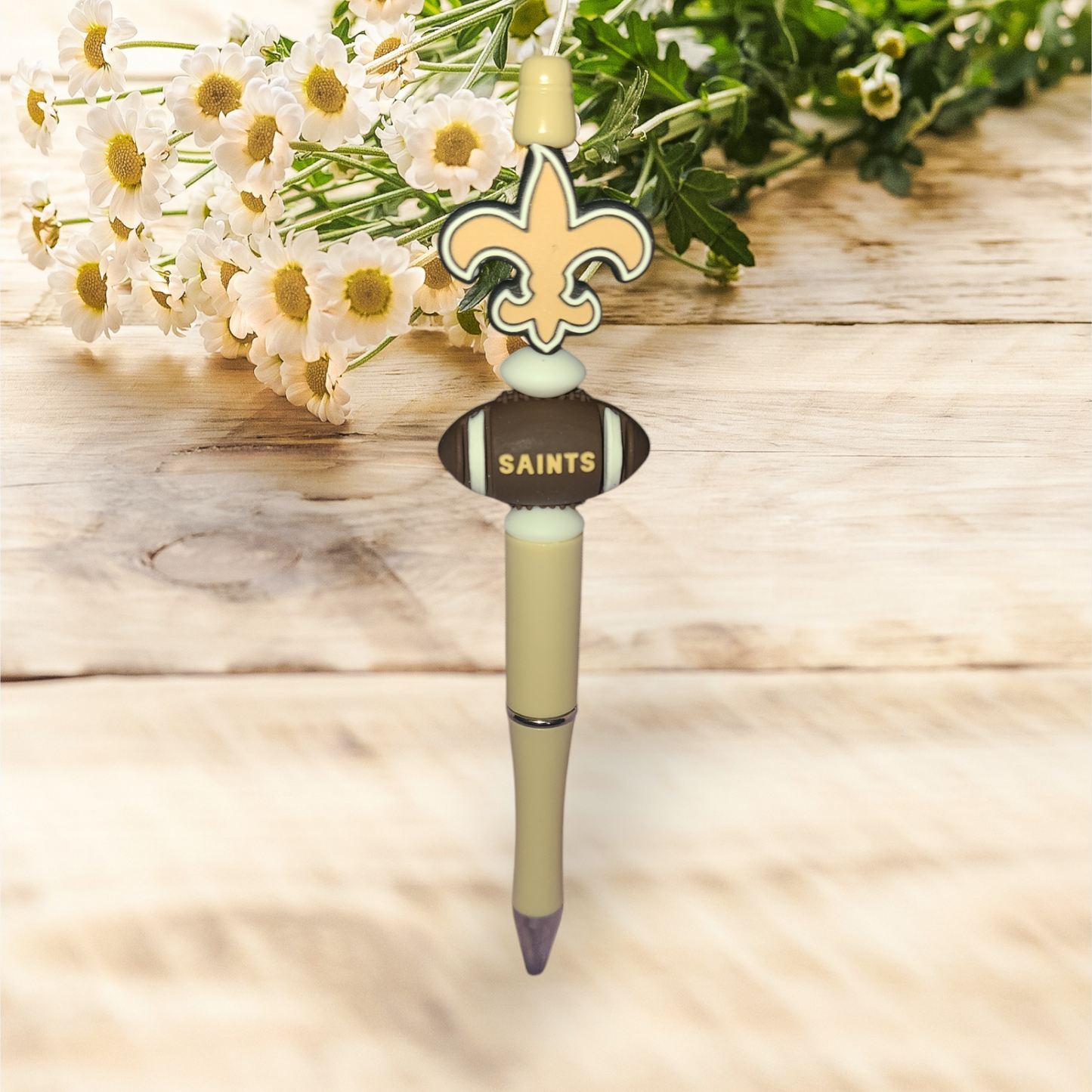 NFL N.O Saints Beaded Pen