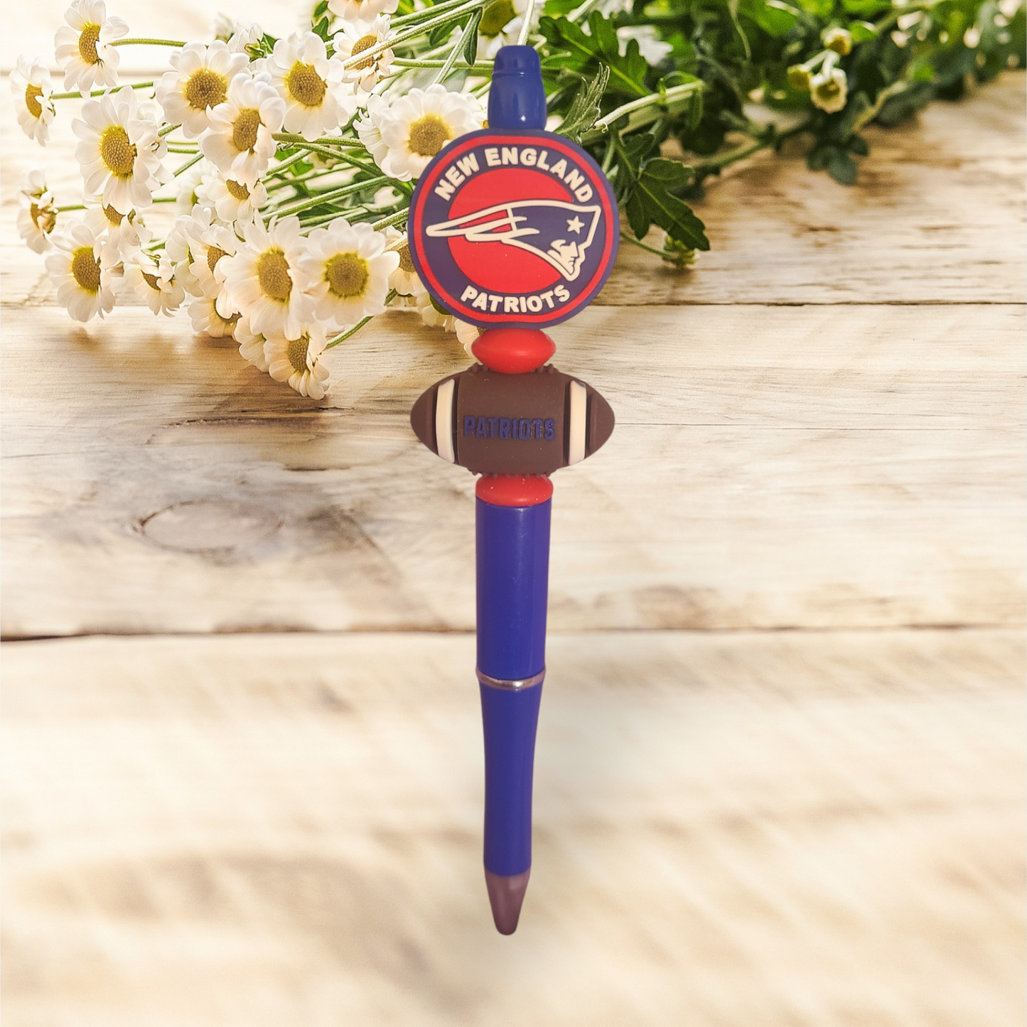 NFL N.E Patriots Beaded Pen