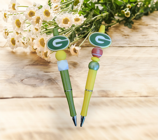 NFL G.B.P Beaded Pen - Pretty Things Created