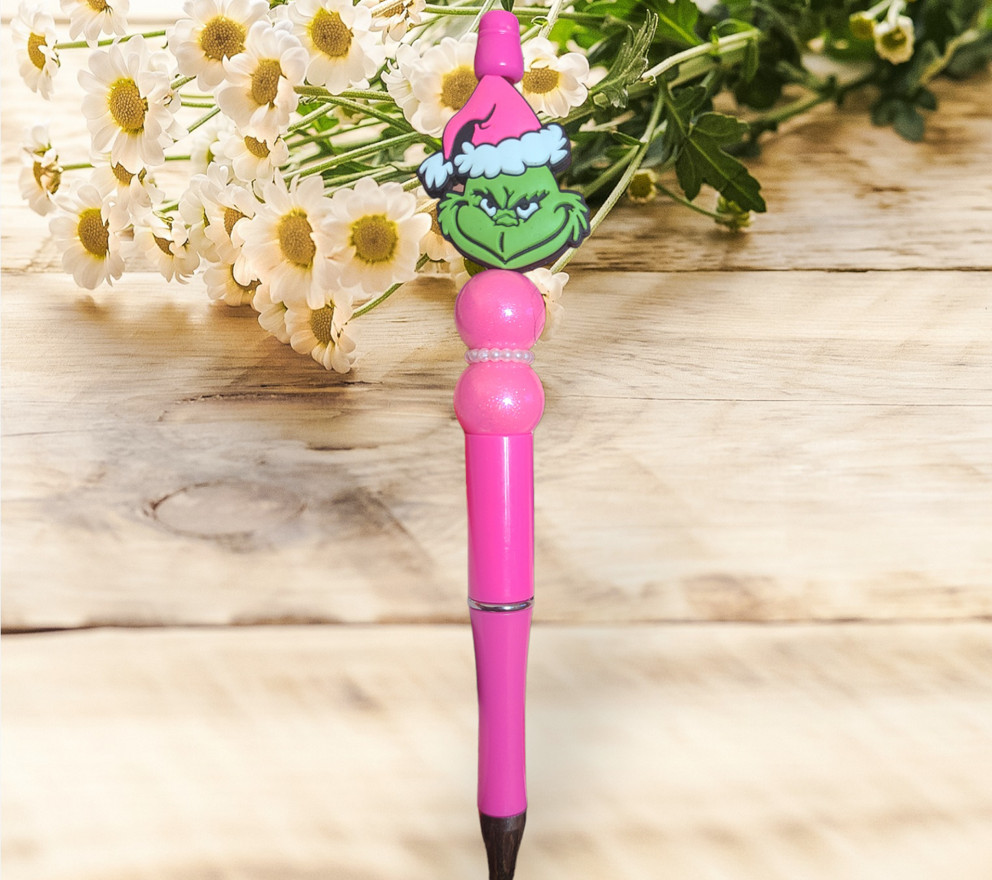 Christmas Beaded Pen - Pretty Things Created