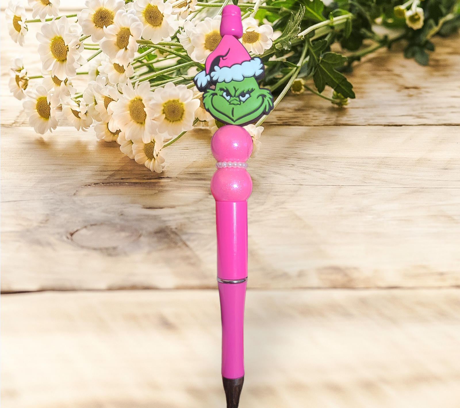 Christmas Beaded Pen - Pretty Things Created