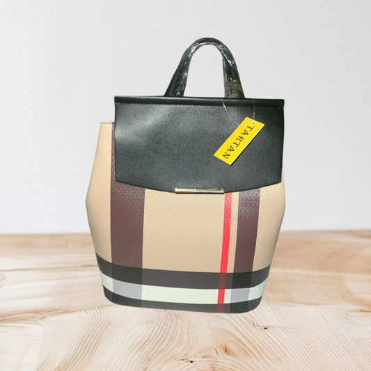 Multi Brown Backpack