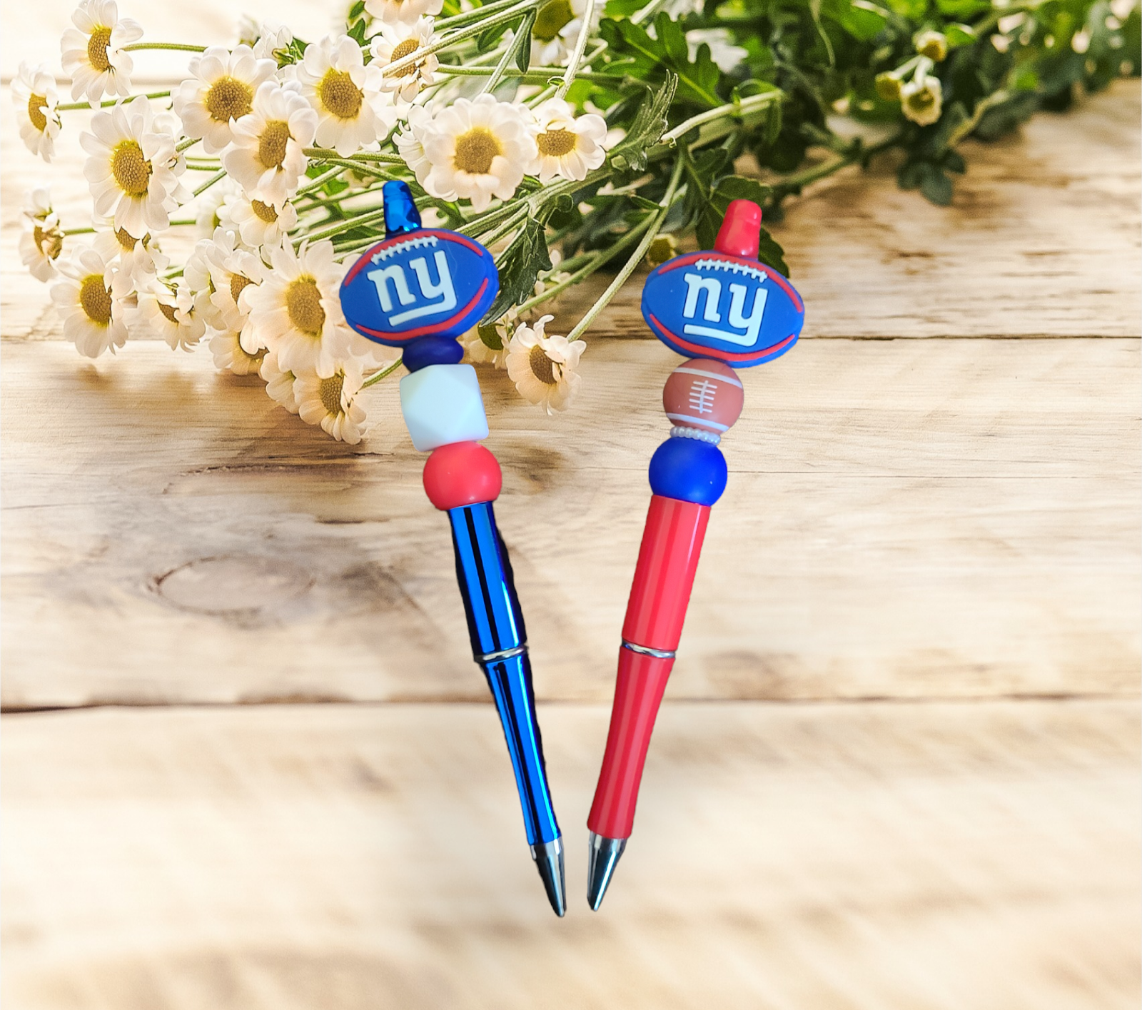 NYG Beaded Pen - Pretty Things Created