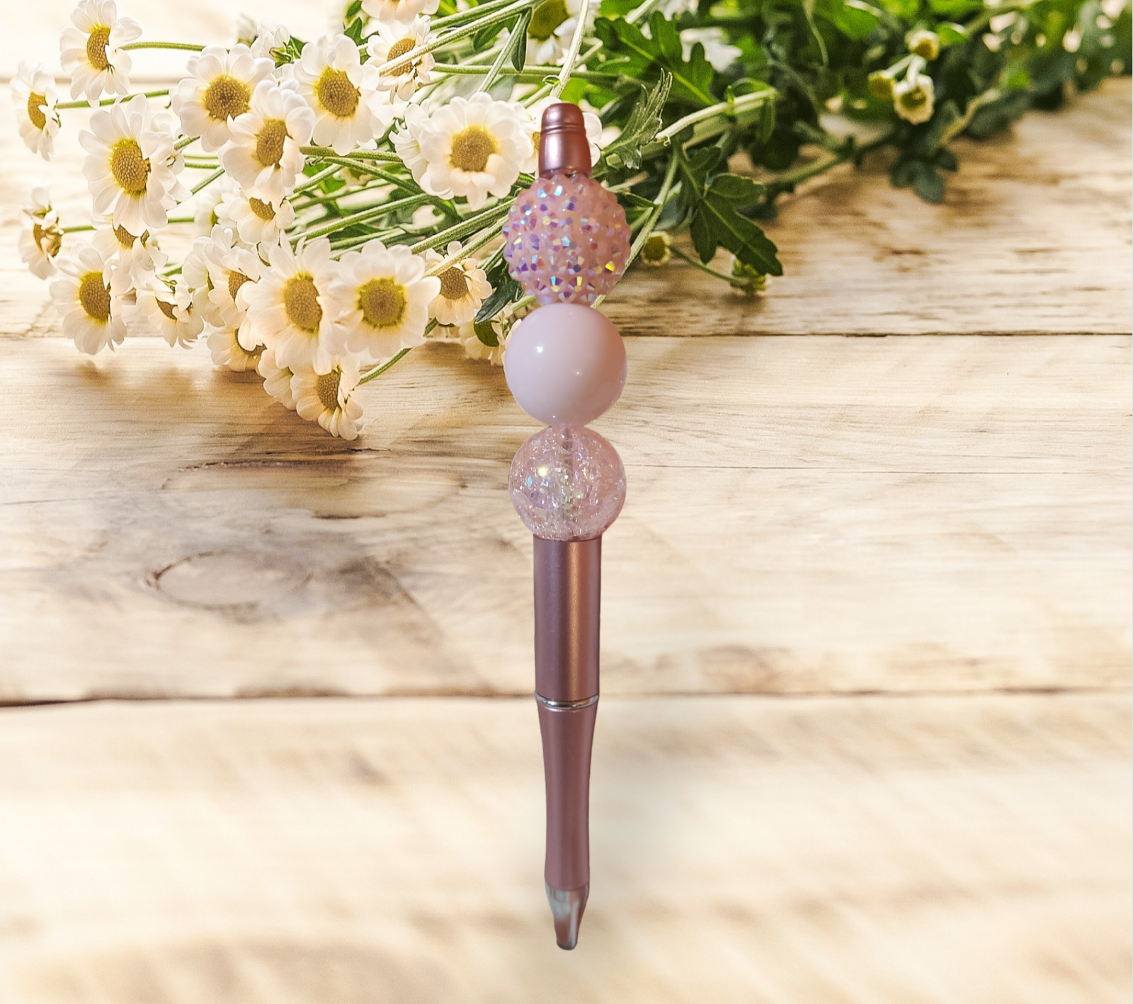 BubbleGum Beaded Pen - Pretty Things Created