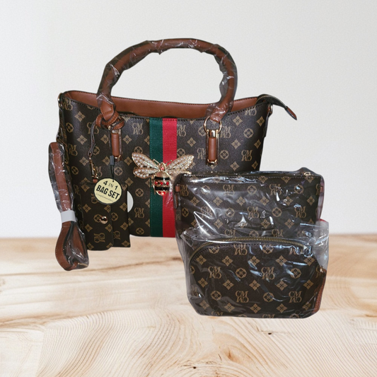 Butterfly Purse 4 Pcs Set