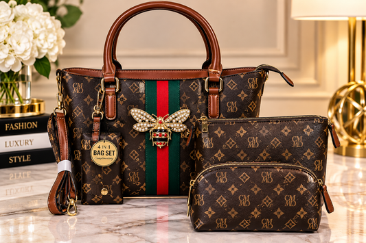 Butterfly Purse 4 Pcs Set